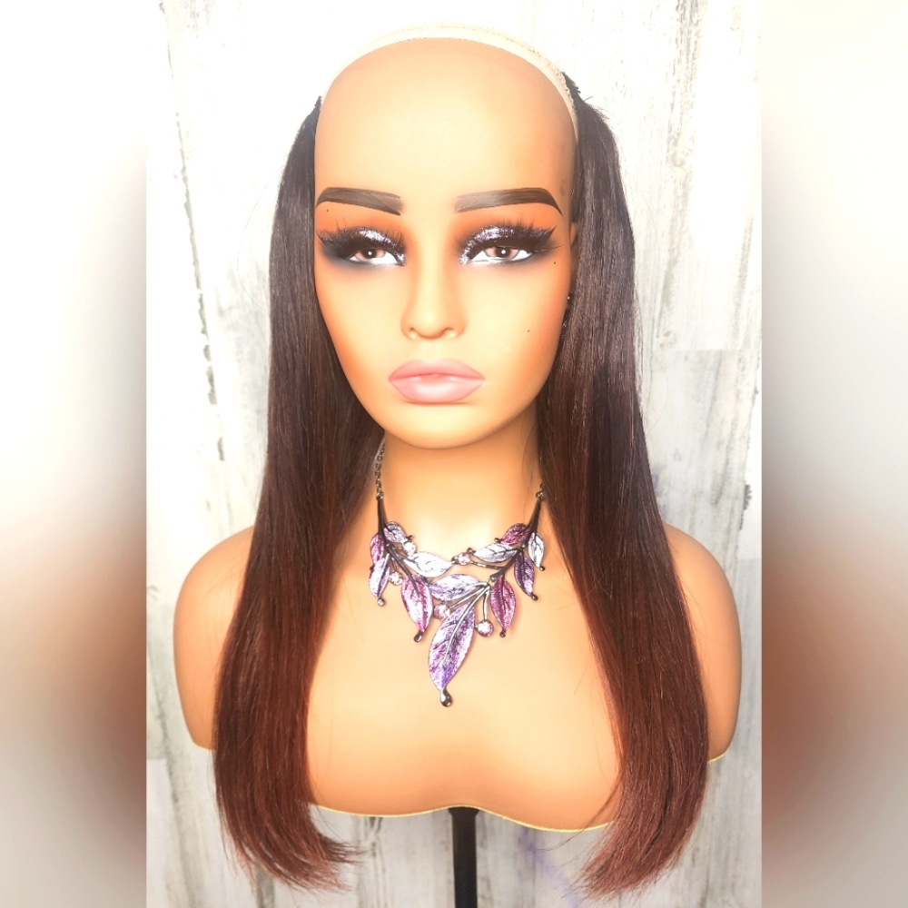 Wired Volume Weft Indian Cuticle Hair Extensions 16" Ombre Style.